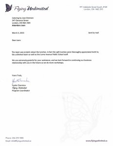 Cleaned Up Flying Unlimited Testimonial